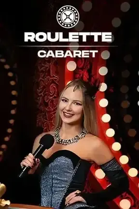 Live roulettetafel Roulette Cabaret in een theaterdecor
